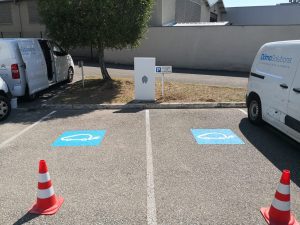 Installation borne Smappee EV Base par ChargeHop